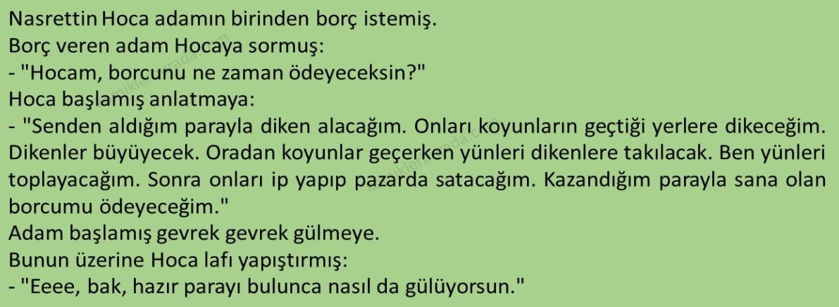 6. Sınıf Türkçe MEB Yayınları Sayfa 268 Ders Kitabı Cevapları