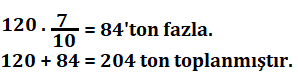 7. Sınıf Matematik Ders Kitabı Berkay Yayıncılık Sayfa 126 Ders Kitabı Cevaplar