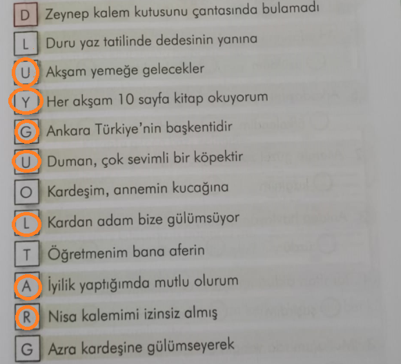 2. Sınıf Türkçe Ders Kitabı Sayfa 17 Cevapları İlke Yayınları