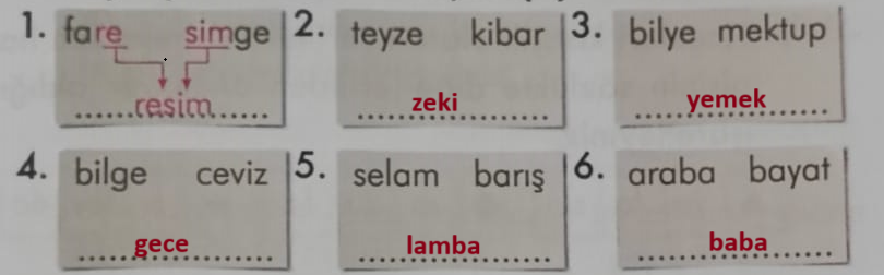 2. Sınıf Türkçe Ders Kitabı Sayfa 47 Cevapları İlke Yayıncılık