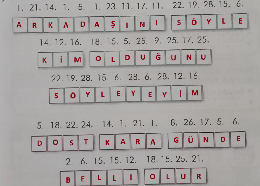 3. Sınıf Türkçe Ders Kitabı Sayfa 31 Cevapları İlke Yayıncılık2