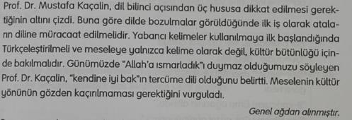 4. Sınıf Türkçe Ders Kitabı Sayfa 51 Cevapları TUNA Yayınları