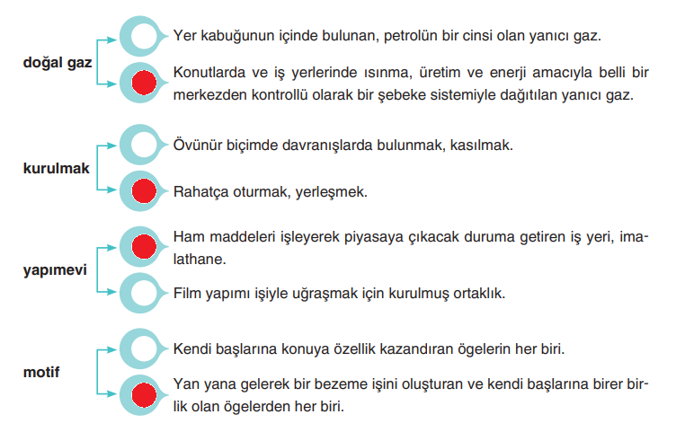 6. Sınıf Türkçe Ders Kitabı Sayfa 15 Cevapları Yıldırım Yayınları