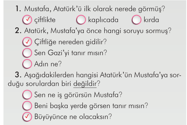 2. Sınıf Türkçe Ders Kitabı Sayfa 78 Cevapları İlke Yayıncılık