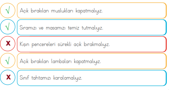 3. Sınıf Hayat Bilgisi Ders Kitabı Sayfa 43 Cevapları MEB Yayınları