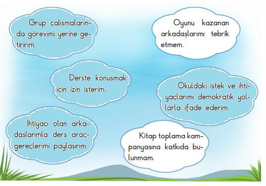 3. Sınıf Hayat Bilgisi Ders Kitabı Sayfa 44 Cevapları SDR İpekyolu Yayıncılık