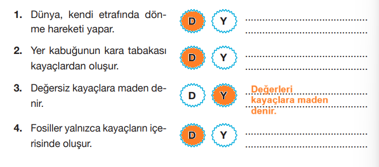 4. Sınıf Fen Bilimleri Ders Kitabı Sayfa 52 Cevapları Pasifik Yayıncılık