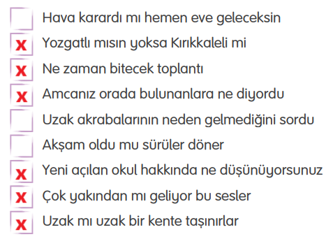 4. Sınıf Türkçe Ders Kitabı Sayfa 103 Cevapları TUNA Yayınları1