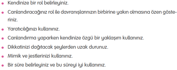 4. Sınıf Türkçe Ders Kitabı Sayfa 106 Cevapları TUNA Yayınları