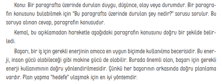 4. Sınıf Türkçe Ders Kitabı Sayfa 95 Cevapları TUNA Yayınları