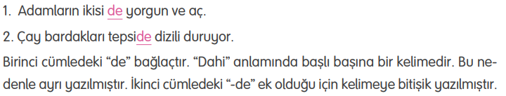 4. Sınıf Türkçe Ders Kitabı Sayfa 96 Cevapları TUNA Yayınları