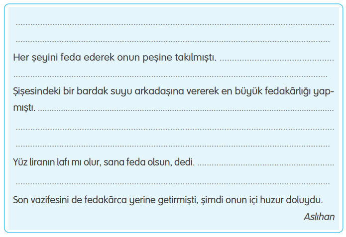 4. Sınıf Türkçe Ders Kitabı Sayfa 98 Cevapları TUNA Yayınları