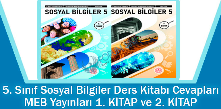 5. Sınıf Sosyal Bilgiler Ders Kitabı Cevapları MEB Yayınları