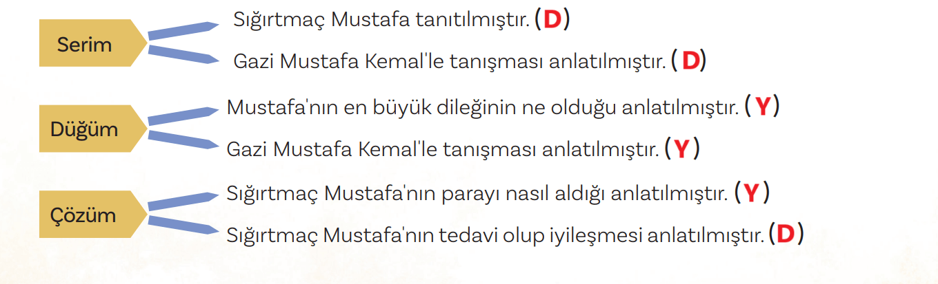 5. Sınıf Türkçe Ders Kitabı Sayfa 106 Cevapları MEB Yayınları