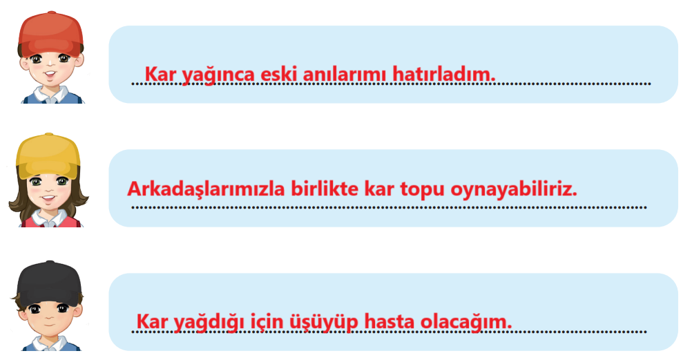 3. Sınıf Türkçe Ders Kitabı Sayfa 154 Cevapları MEB Yayınları