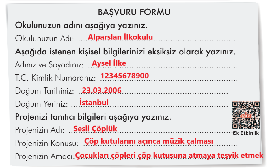 3. Sınıf Türkçe Ders Kitabı Sayfa 95 Cevapları İlke Yayıncılık