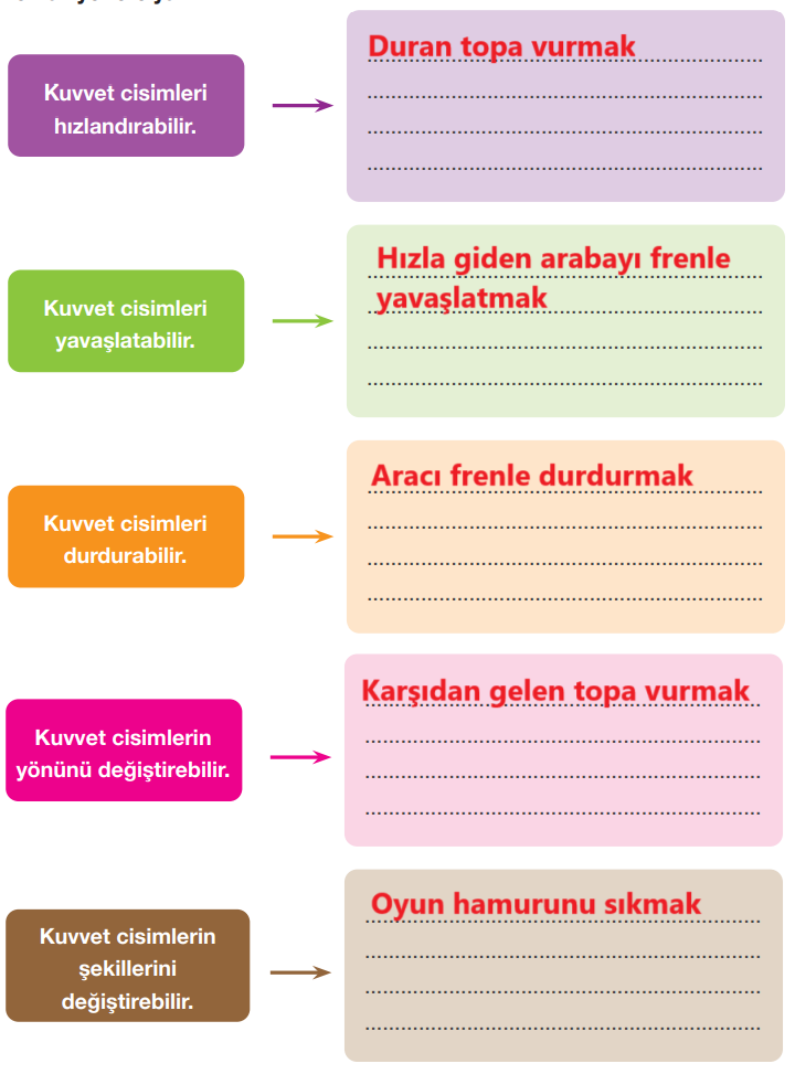 4. Sınıf Fen Bilimleri Ders Kitabı Sayfa 114 Cevapları Pasifik Yayıncılık