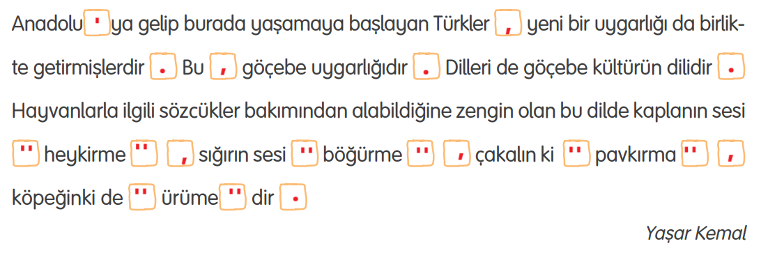 4. Sınıf Türkçe Ders Kitabı Sayfa 140 Cevapları TUNA Yayınları1