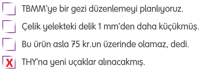 4. Sınıf Türkçe Ders Kitabı Sayfa 142 Cevapları TUNA Yayınları