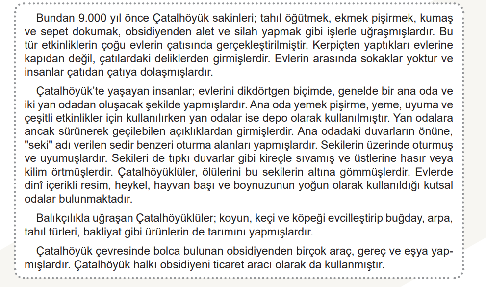 5. Sınıf Sosyal Bilgiler Ders Kitabı Sayfa 145 Cevapları MEB Yayınları