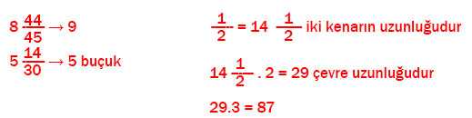 6. Sınıf Matematik Ders Kitabı Sayfa 123 Cevapları Doğa Yayıncılık