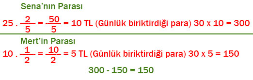 6. Sınıf Matematik Ders Kitabı Sayfa 128 Cevapları Doğa Yayıncılık