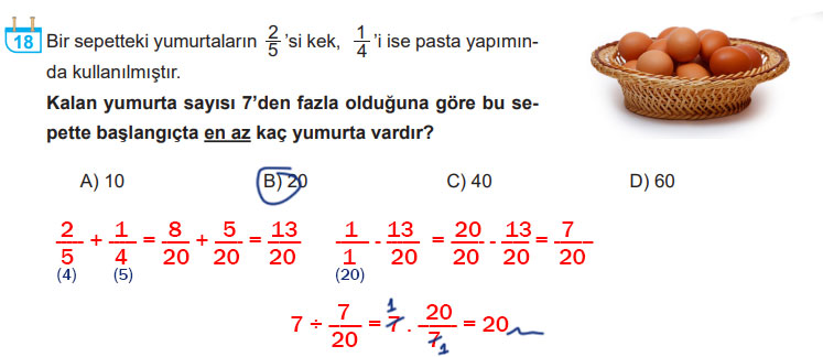 6. Sınıf Matematik Ders Kitabı Sayfa 131 Cevapları MEB Yayınları