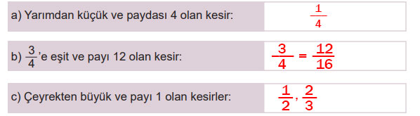 6. Sınıf Matematik Ders Kitabı Sayfa 90 Cevapları MEB Yayınları