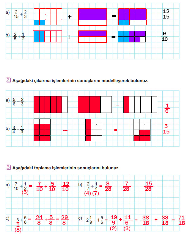 6. Sınıf Matematik Ders Kitabı Sayfa 98 Cevapları MEB Yayınları