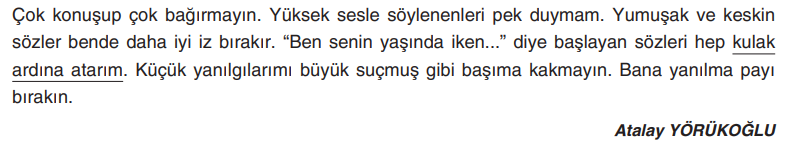 6. Sınıf Türkçe Ders Kitabı Sayfa 108 Cevapları Yıldırım Yayınları