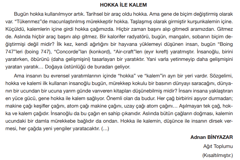 7.  Sınıf Türkçe Ders Kitabı Sayfa 102 Cevapları Özgün Yayınları