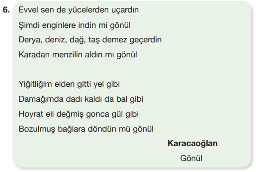 7.  Sınıf Türkçe Ders Kitabı Sayfa 103 Cevapları Özgün Yayınları