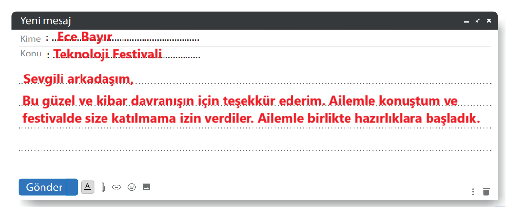 7. Sınıf Türkçe Ders Kitabı Sayfa 87 Cevapları MEB Yayınları