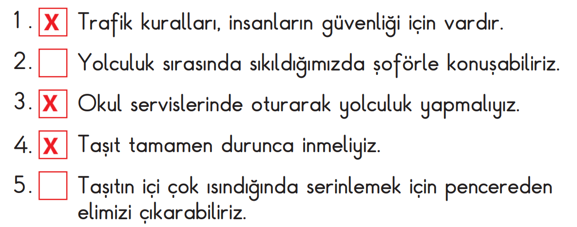 2. Sınıf Hayat Bilgisi Ders Kitabı Sayfa 150 Cevapları MEB Yayınları