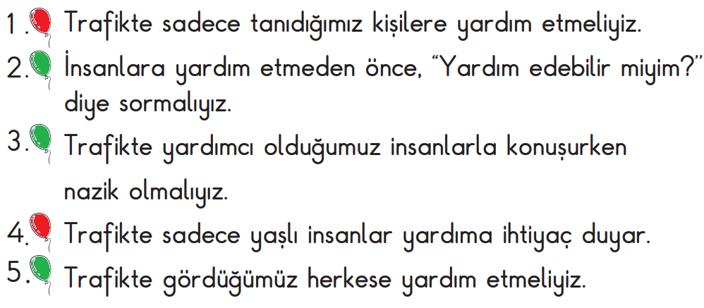 2. Sınıf Hayat Bilgisi Ders Kitabı Sayfa 155 Cevapları MEB Yayınları