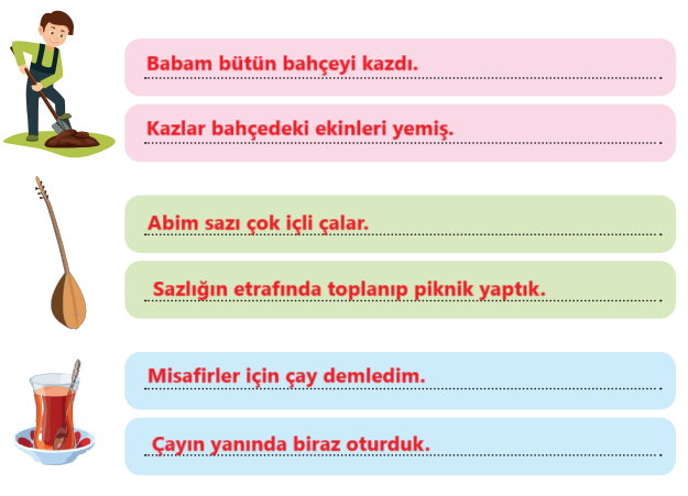 3. Sınıf Türkçe Ders Kitabı Sayfa 178 Cevapları MEB Yayınları