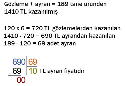 4. Sınıf Matematik Ders Kitabı Sayfa 109 Cevapları MEB Yayınları