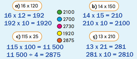 4. Sınıf Matematik Ders Kitabı Sayfa 117 Cevapları MEB Yayınları