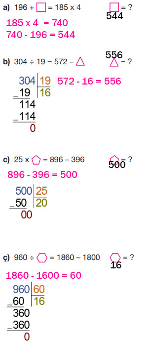 4. Sınıf Matematik Ders Kitabı Sayfa 132 Cevapları Pasifik Yayınları