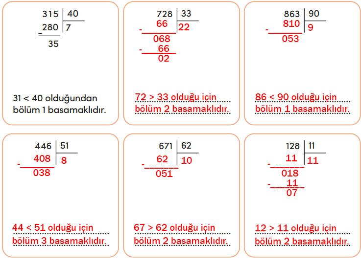 4. Sınıf Matematik Ders Kitabı Sayfa 93 Cevapları MEB Yayınları