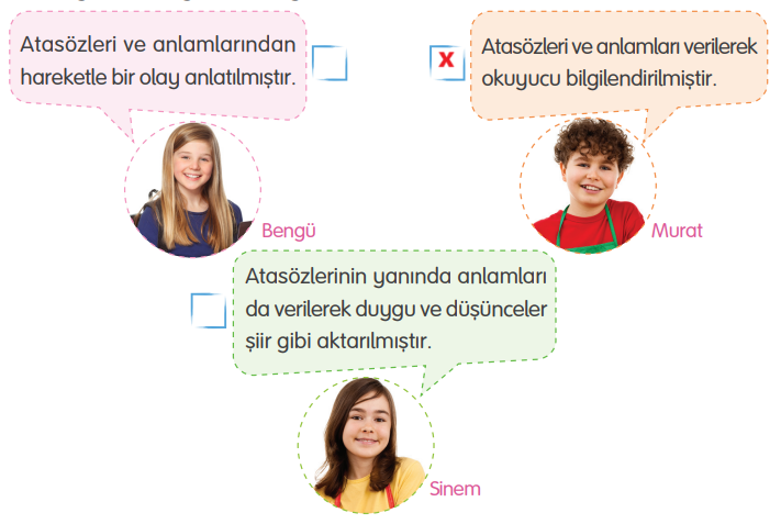 4. Sınıf Türkçe Ders Kitabı Sayfa 157 Cevapları TUNA Yayınları