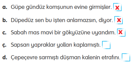 4. Sınıf Türkçe Ders Kitabı Sayfa 170 Cevapları TUNA Yayınları1