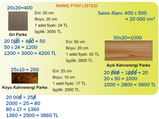 5. Sınıf Matematik Ders Kitabı Sayfa 158 Cevapları MEB Yayınları