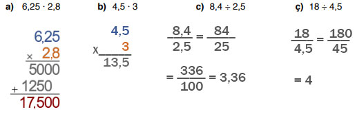 6. Sınıf Matematik Ders Kitabı Sayfa 164 Cevapları Doğa Yayıncılık