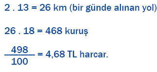 6. Sınıf Matematik Ders Kitabı Sayfa 168 Cevapları MEB Yayınları