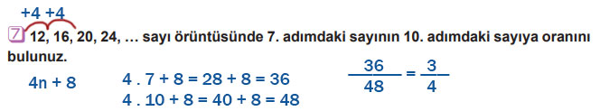 6. Sınıf Matematik Ders Kitabı Sayfa 175 Cevapları MEB Yayınları