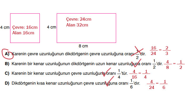 6. Sınıf Matematik Ders Kitabı Sayfa 176 Cevapları Doğa Yayıncılık