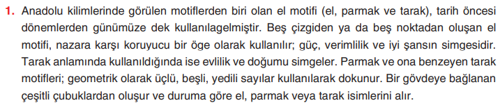 6. Sınıf Türkçe Ders Kitabı Sayfa 138 Cevapları Yıldırım Yayınları