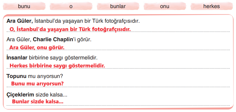 6. Sınıf Türkçe Ders Kitabı Sayfa 154 Cevapları Yıldırım Yayınları