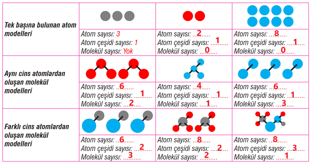 7. Sınıf Fen Bilimleri Ders Kitabı Sayfa 106 Cevapları MEB Yayınları